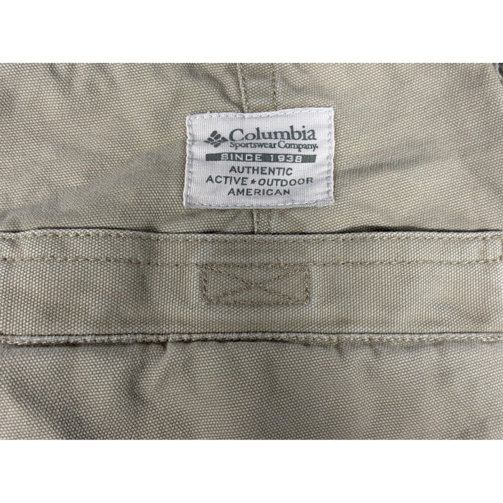 Columbia Women's 12 Petite Fit Tan‎ Cotton Casual Outdoor Hiking Pants - Picture 10 of 10